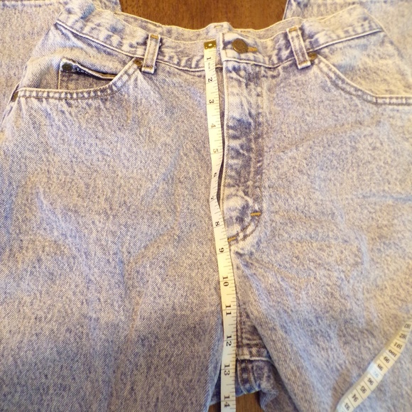 [Lee] 90's VTG Mom Blue Jeans - Picture 4 of 5